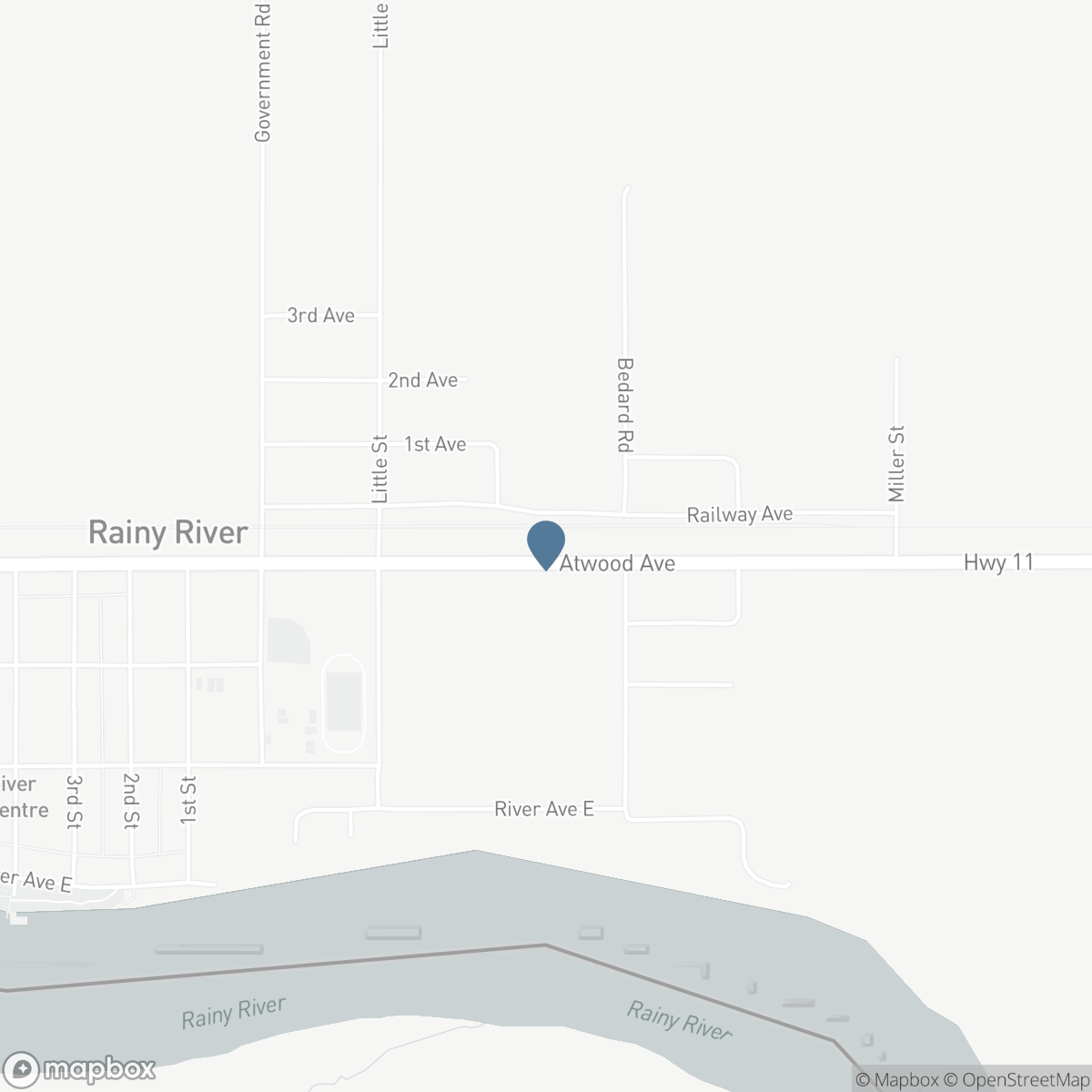 613 ATWOOD AVE, Rainy River, Ontario P0W 1L0